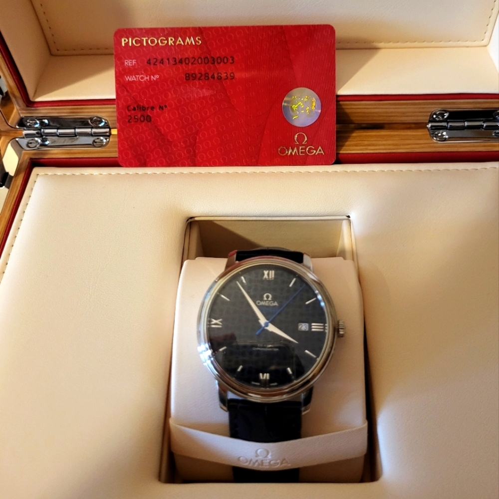 Men's NEW Omega DeVille Prestige Co-axial Chronometer 39,5mm